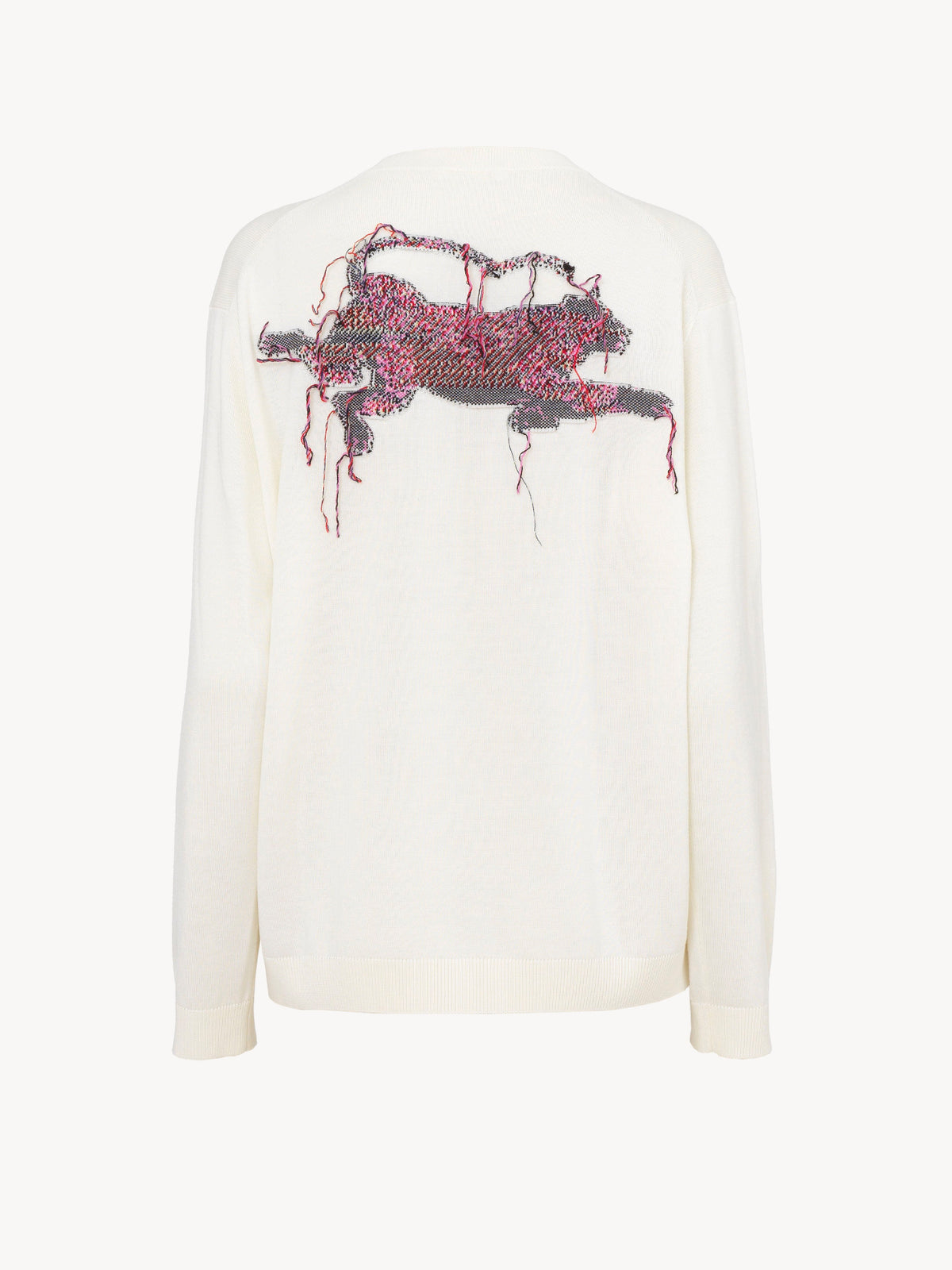 NEW_White Cardigan - White
