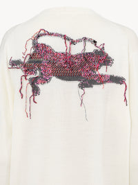 NEW_White Cardigan - White