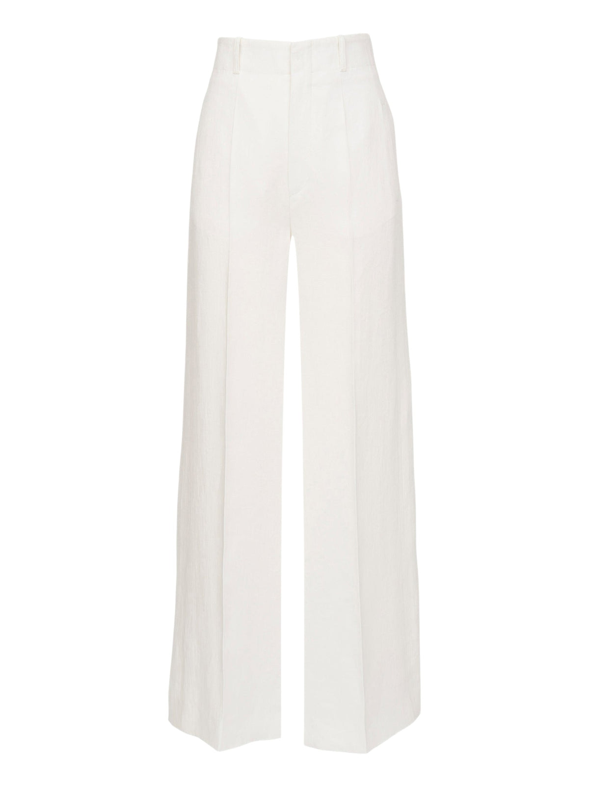 Pantalon en lin doux panama aloe - Iconic Milk