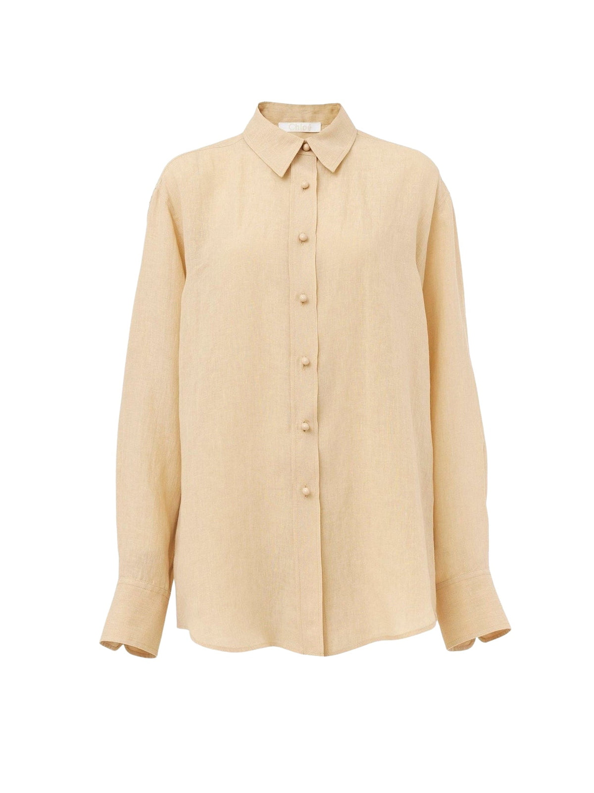 Chemise oversize en lin - Pastel Pink