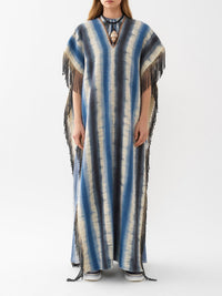 NEW_Blue & Beige Coat - Blue & Beige