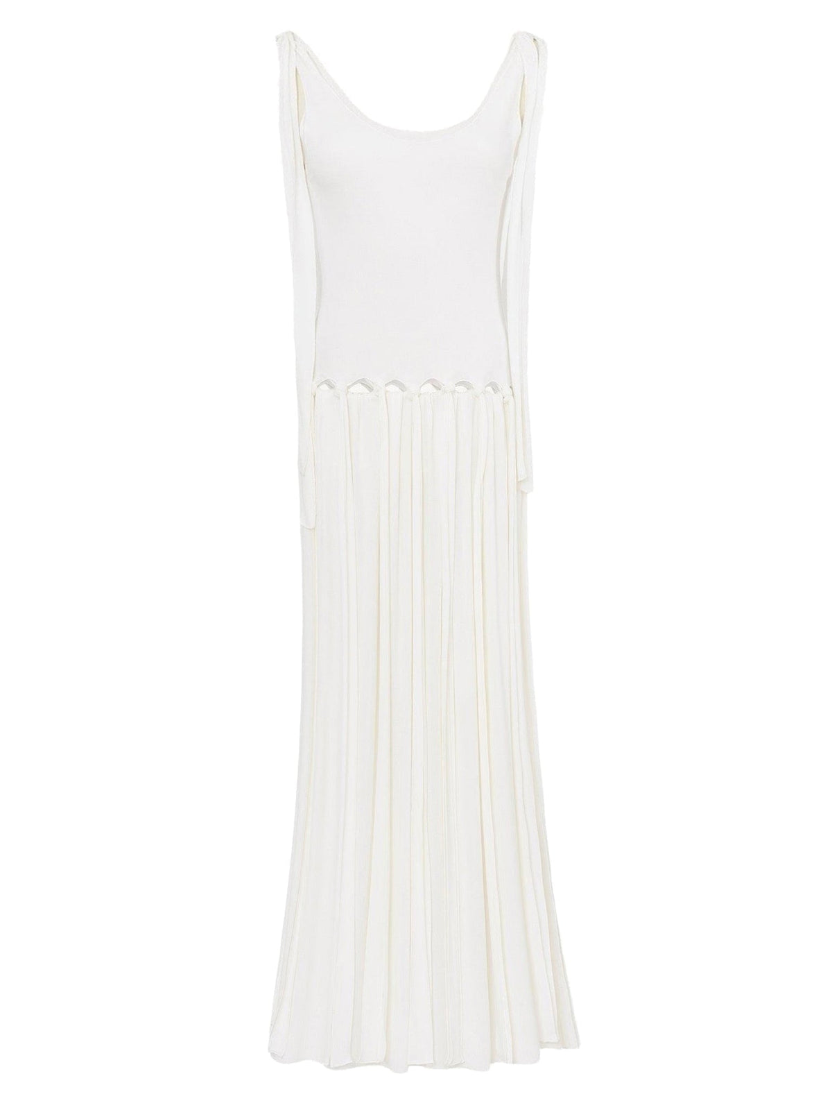 Robe longue nouée - Iconic Milk