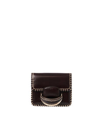 Petit sac à bandoulière Kattie en cuir - Ebony Brown