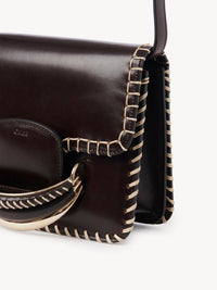 Petit sac à bandoulière Kattie en cuir - Ebony Brown