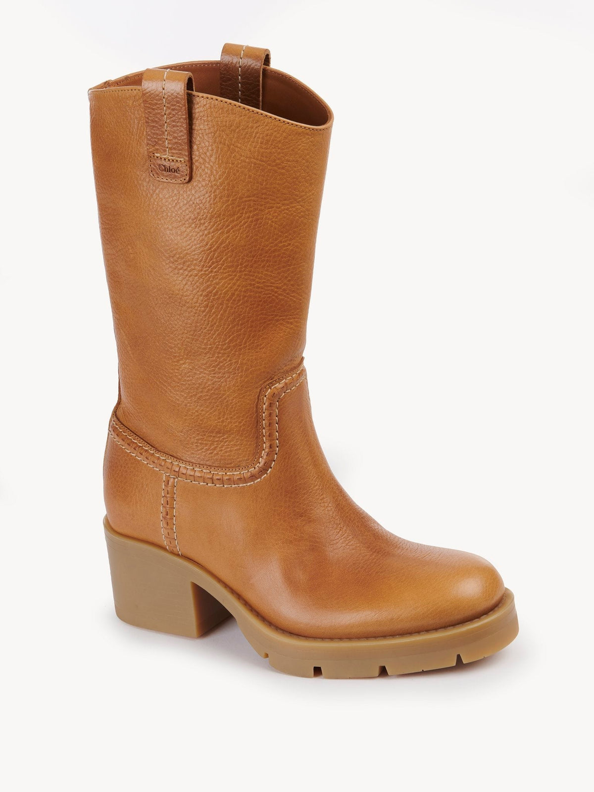 Bottes militaires Neva 60 en cuir - Quiet Brown