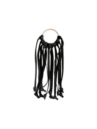 Porte-clés en cuir - Black