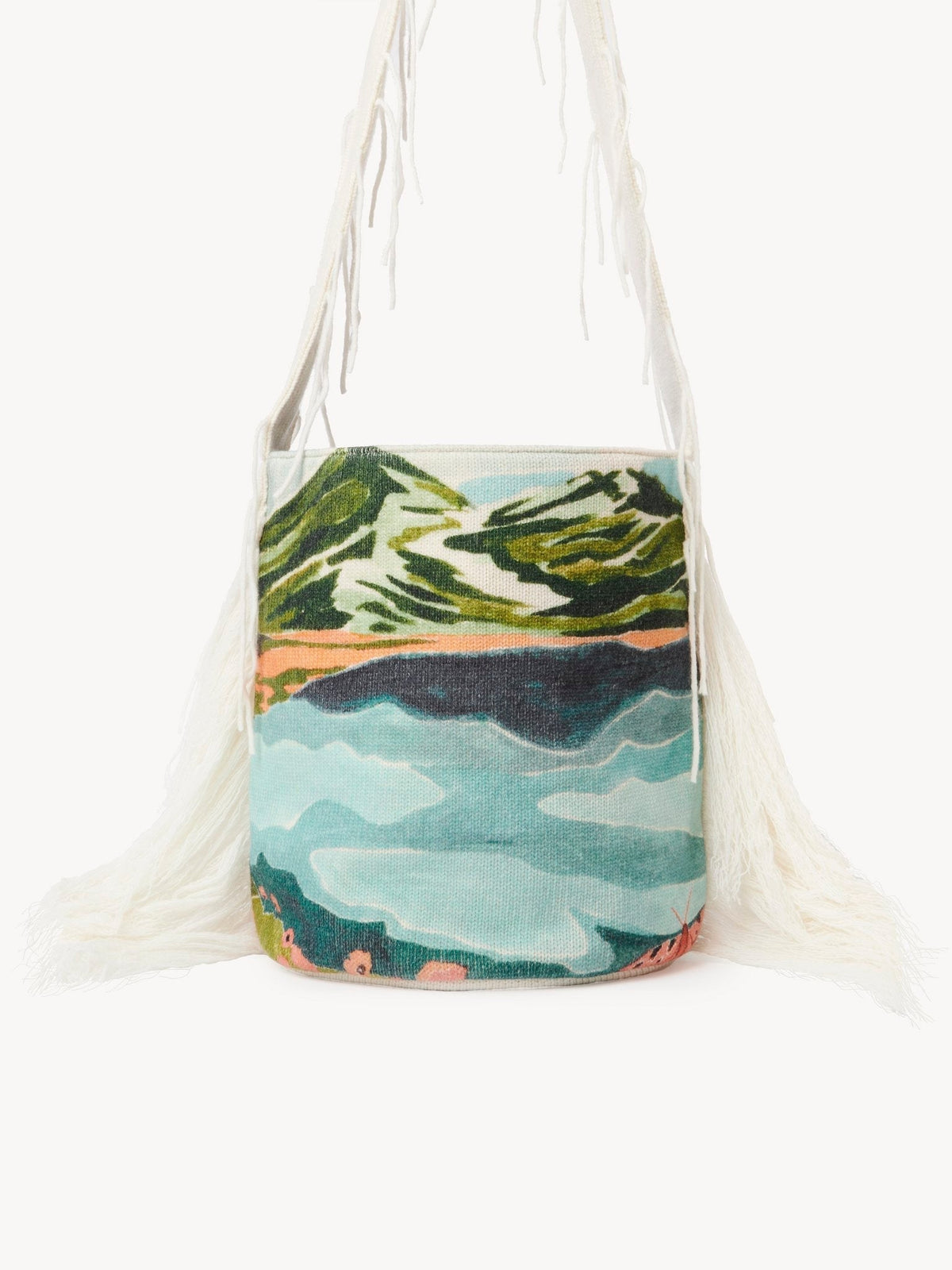 Sac seau Jorge en laine - Poppy Red