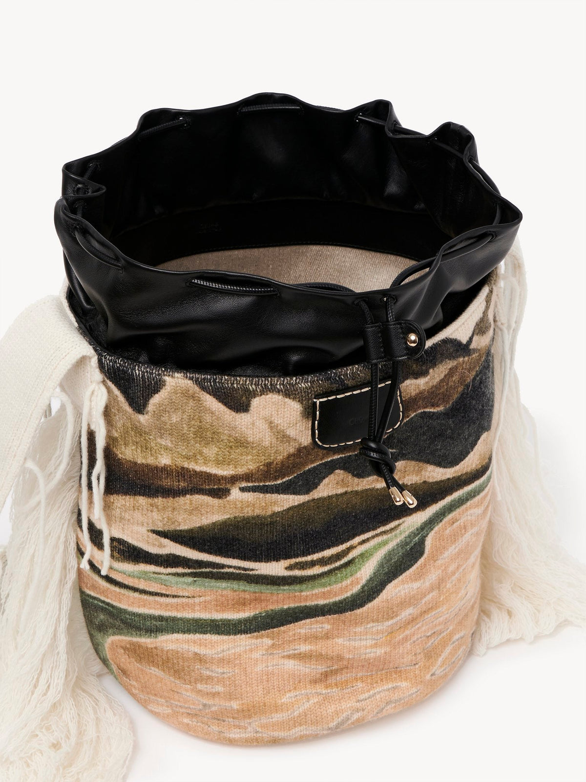 Sac seau Jorge en laine - Poppy Red