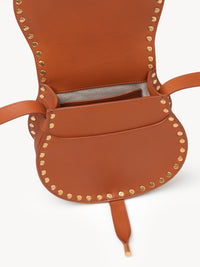 NEW_Caramel Small Saddle Bag - Caramel