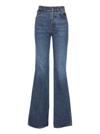 Pantalon en denim de chanvre et coton recyclé - Dusky Blue