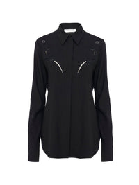 Chemise détails ajourés - Black