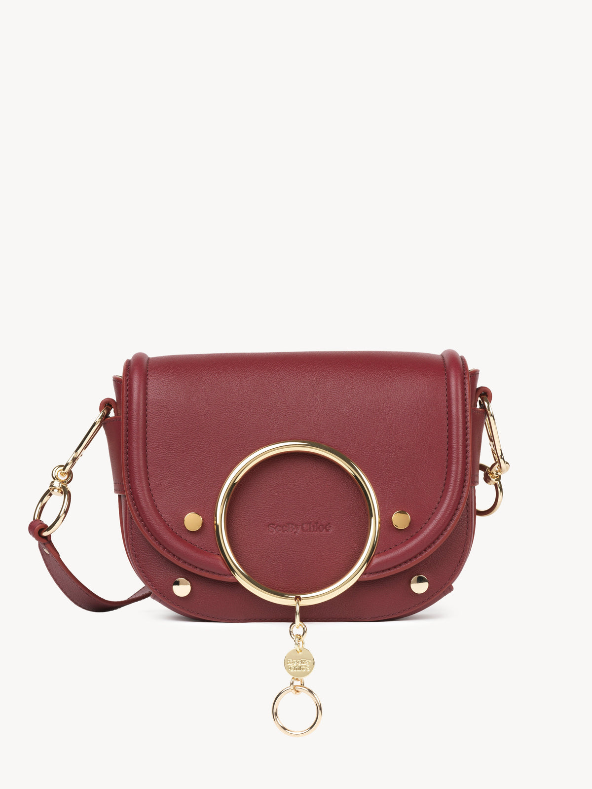 Sac à bandoulière Mara en cuir - Dark Velvet