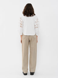 Blouse à manches courtes - White