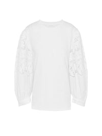 Blouse à manches courtes - White