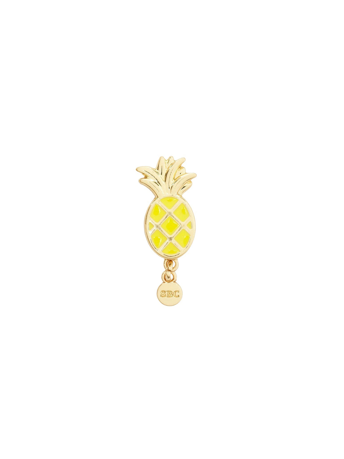 Charms pour portefeuille Ananas - Golden Green