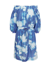 NEW_Dress, Blue - White 1, 38