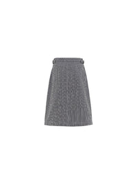 NEW_Skirt, Blue - White 1, 38