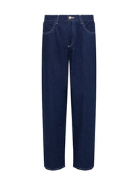 Pantalon court fuselé - Dark Denim