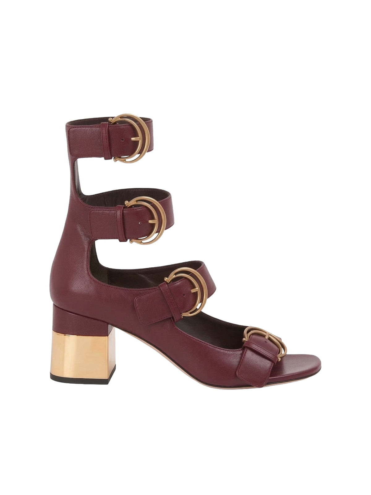 Sandales Alize en cuir - Plum Purple