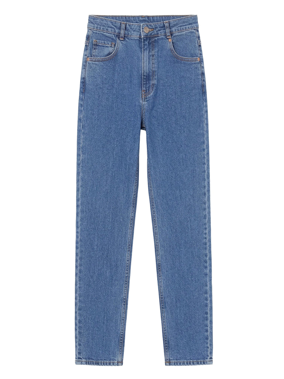 Jean taille haute - Shady Cobalt