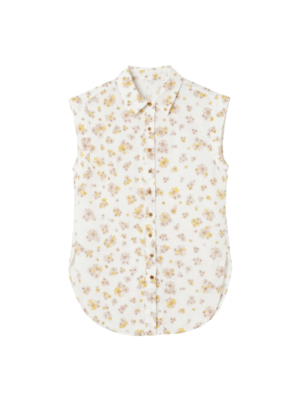 Chemisier à motif fleuri - Multicolor White