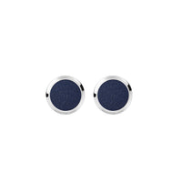 Boutons de Manchette Meisterstück avec Incrustation de Pierre de Soleil Bleue
