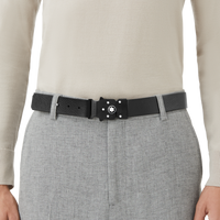 Ceinture M LOCK 4810 35 mm en Cuir Grainé