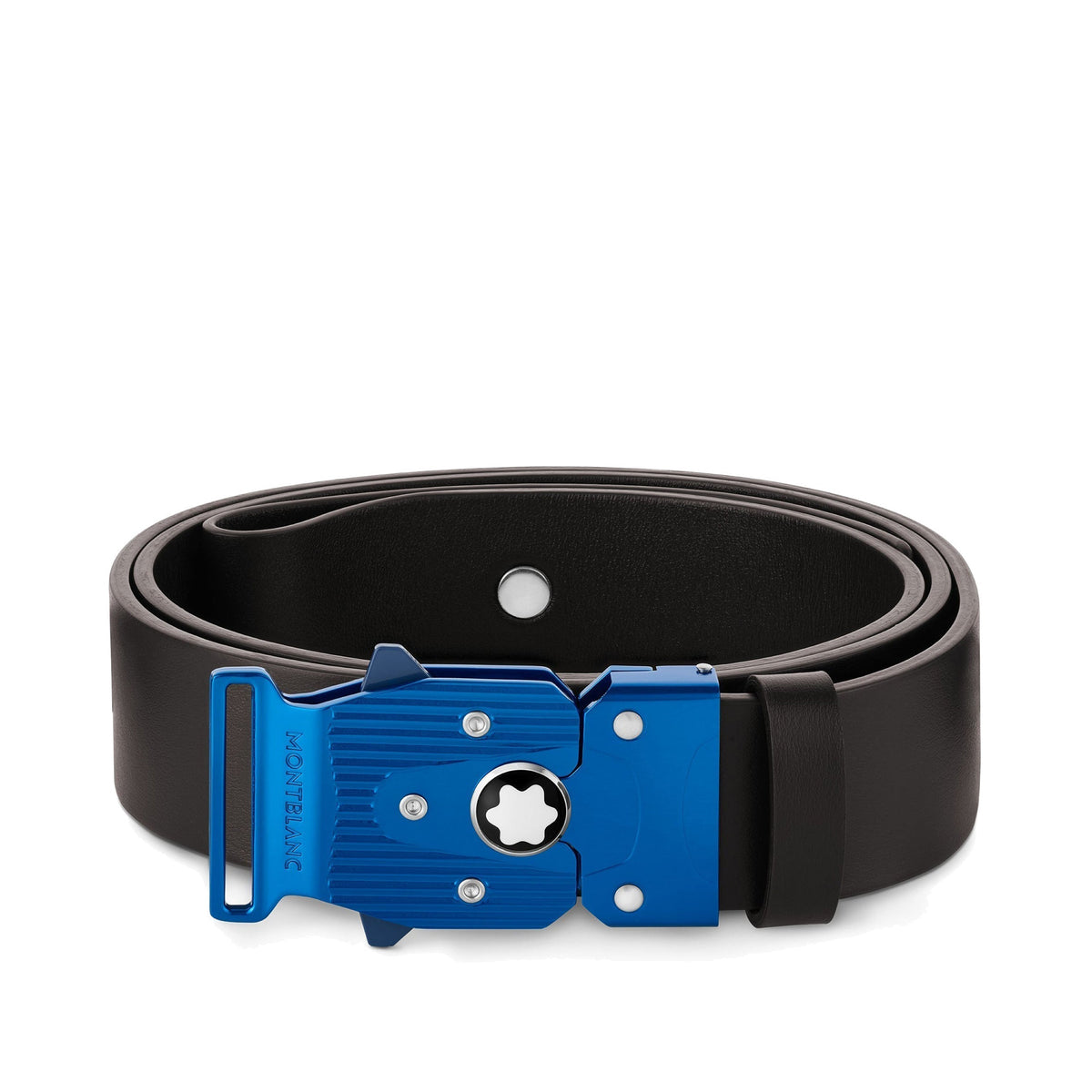 Ceinture de 35 mm en cuir marron lisse avec fermoir M LOCK 4810