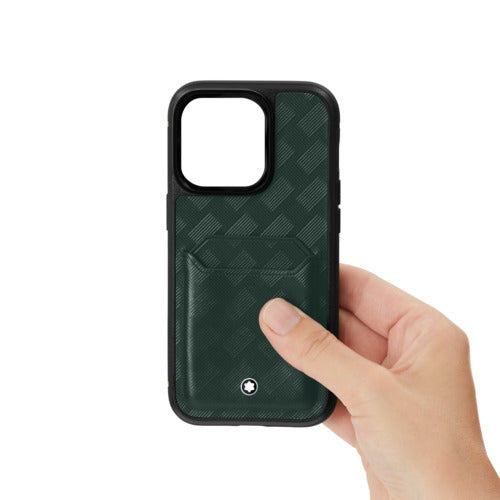 Étui Rigide pour iPhone 15 Pro avec 2cc en Cuir Extreme