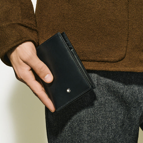 Portefeuille 7cc avec Porte-Carte d'Identité en Cuir Meisterstück
