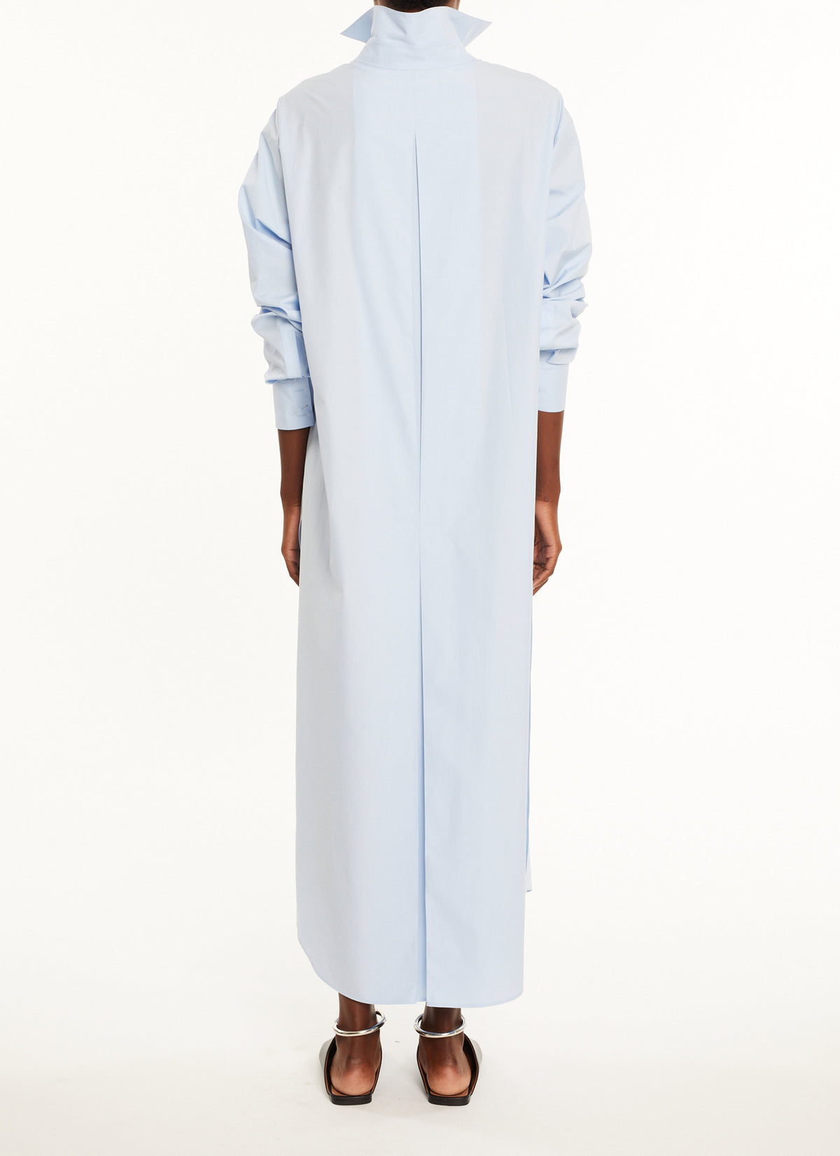 Plain Shirt Dress - Pink