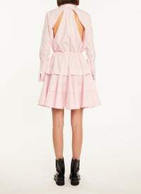 Robe chemise courte - Ciel