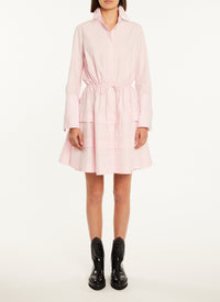 Robe chemise courte - Ciel