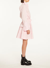 Robe chemise courte - Ciel