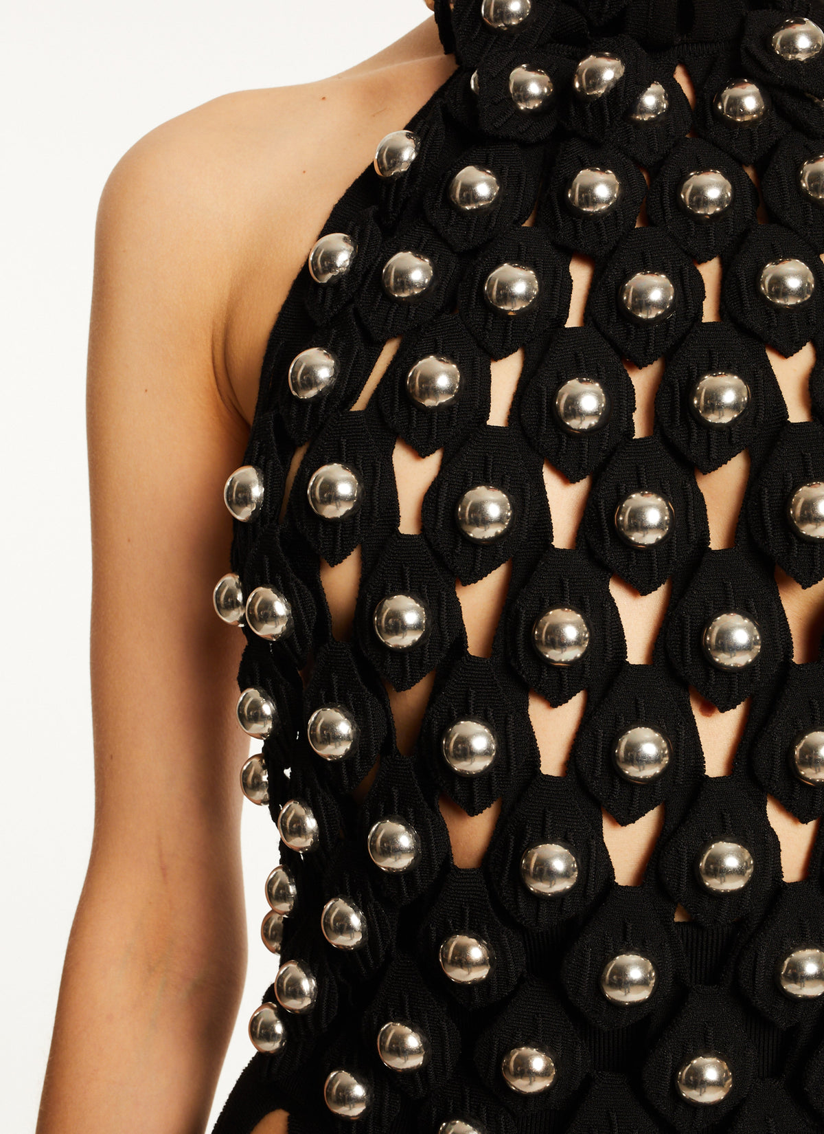 Sleeveless Maxi Dress - Black Alaïa