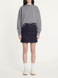 Jupe courte en denim - Iconic Navy