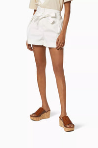 Mules compensées Ingrid 75 en cuir - Caramello