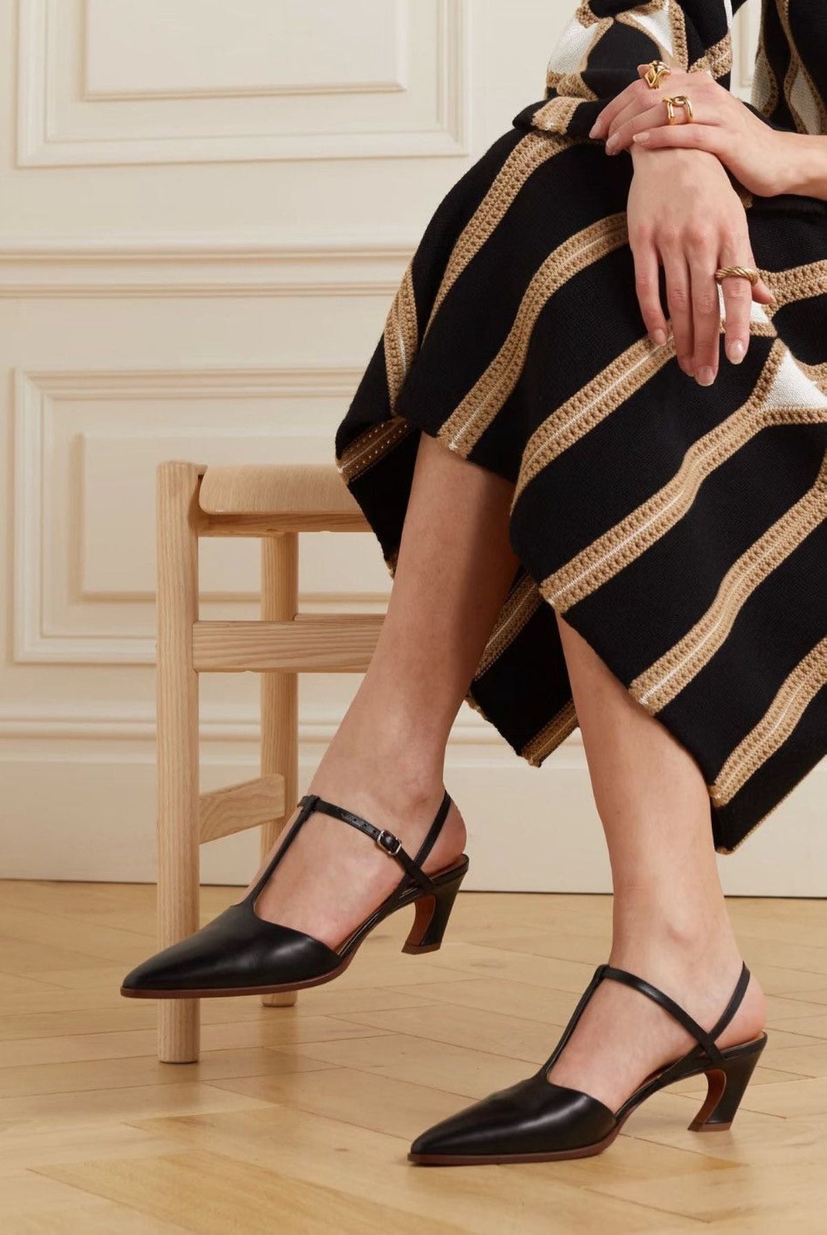 Escarpins Oli 60 en cuir - Black