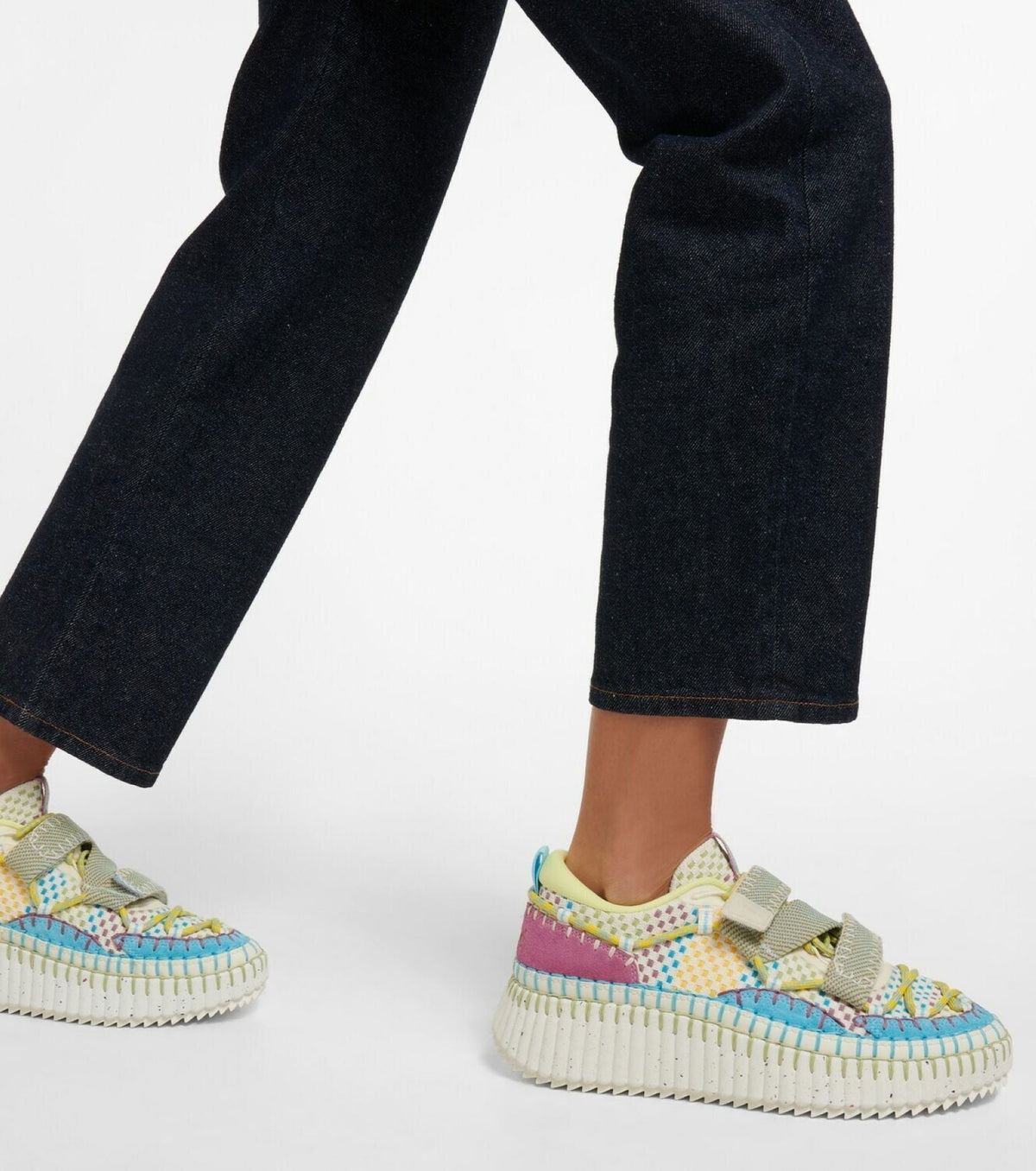 Sneakers Nama compensées - Horizon Blue