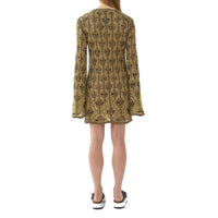NEW_Robe tricotée en lin - Truly Yellow