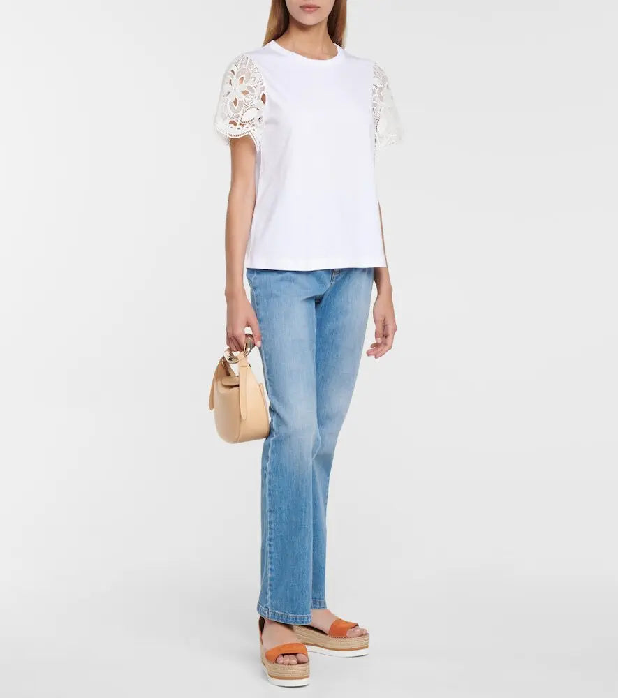 Espadrilles plateforme Glyn en cuir - Cuoio