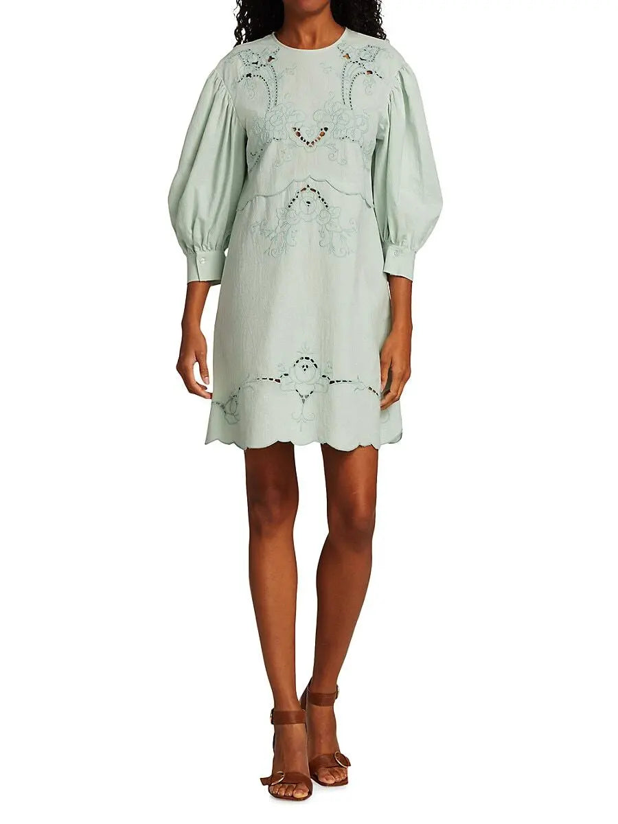NEW_Automnal Blue Dress - Automnal Blue