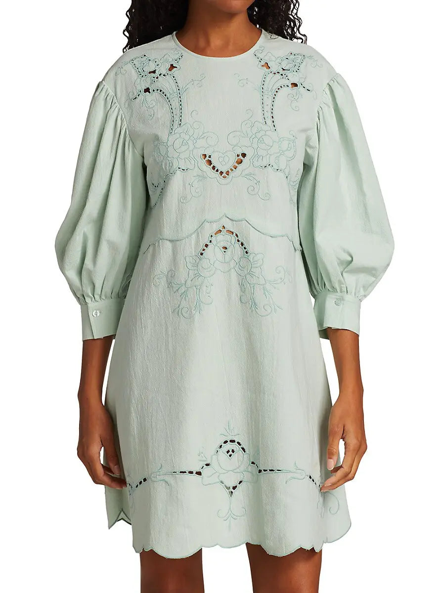 NEW_Automnal Blue Dress - Automnal Blue