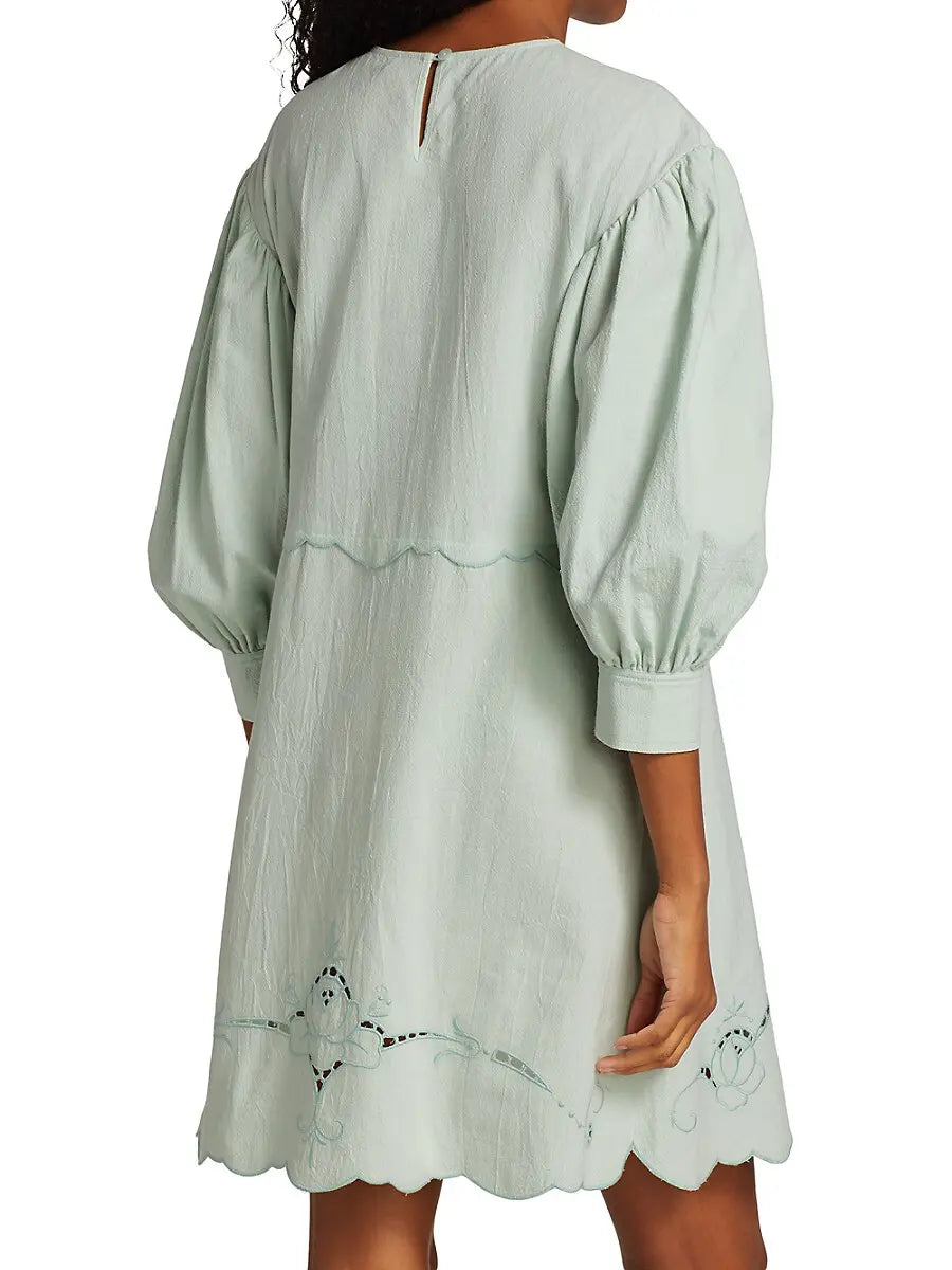 NEW_Automnal Blue Dress - Automnal Blue