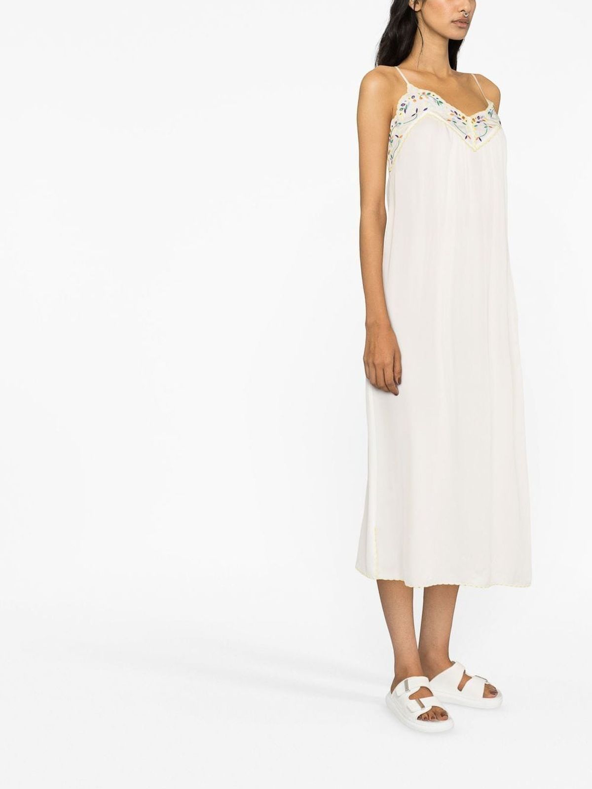 NEW_White Pink Dress - White Pink