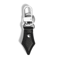 Porte-Clés Plume en Cuir Grainé