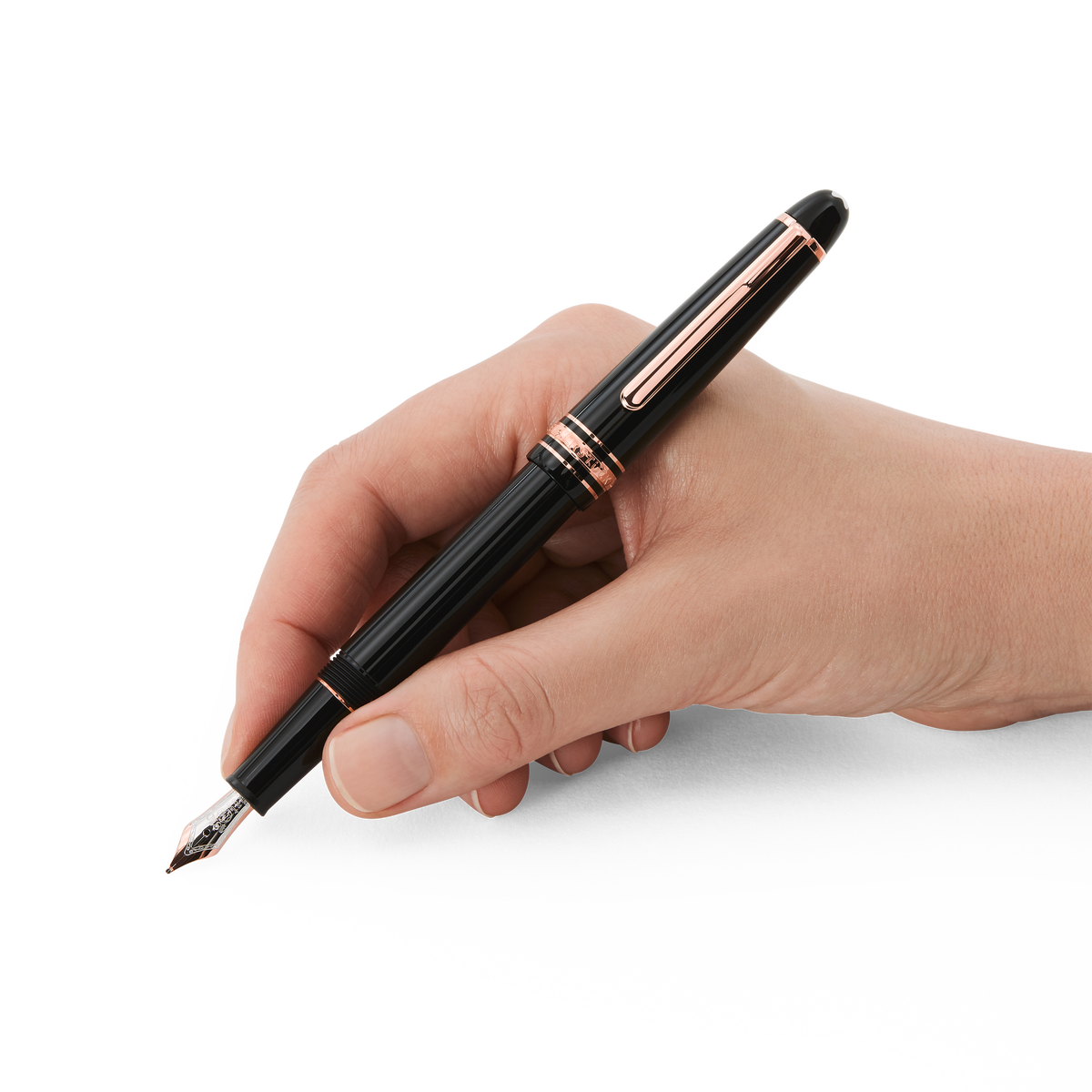 Stylo-Plume Meisterstück Classique avec métal doré Rose