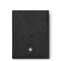 Mini Portefeuille 4cc en Cuir Sartorial