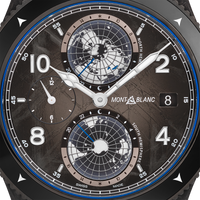 Montblanc 1858 Geosphere CARBO₂ 0 Oxygen Limited Edition - 1969 pièces