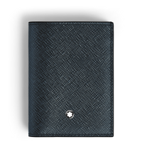 Mini Portefeuille 4cc en Cuir Sartorial
